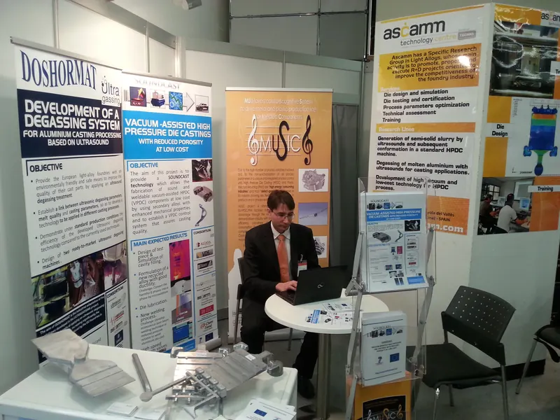 The Ascamm stand at EUROGUSS