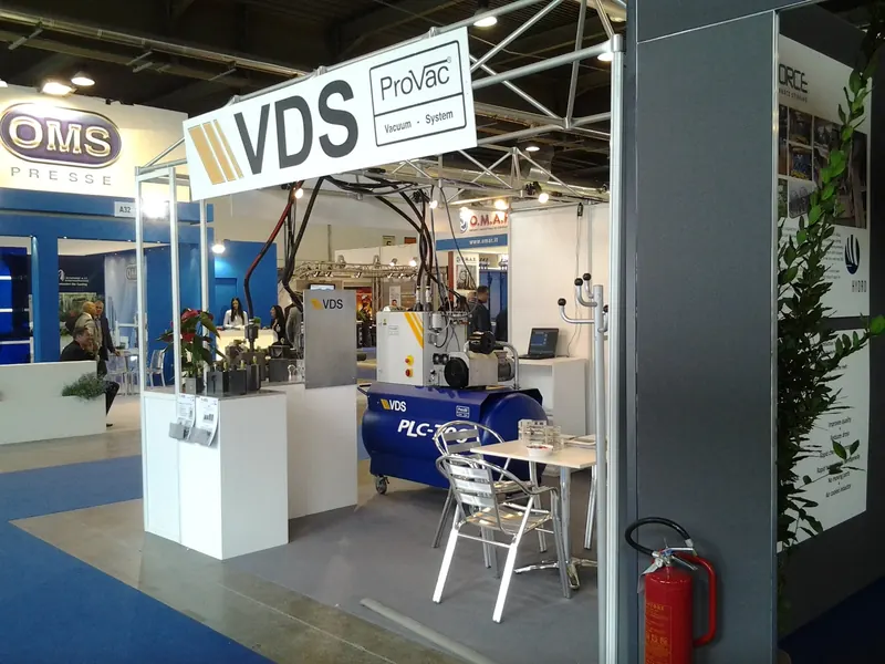 The VDS stand at METEF